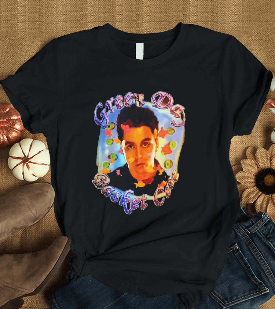Green Day Basket Case Billie Joe Armstrong Colorful T-Shirt
