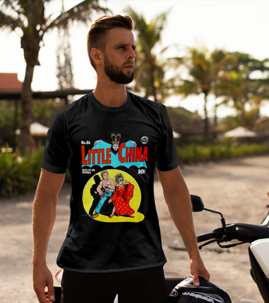 No 86 Little China Jack Burton Gracie Law David Lo Pan Tales Of Big Trouble T-Shirt