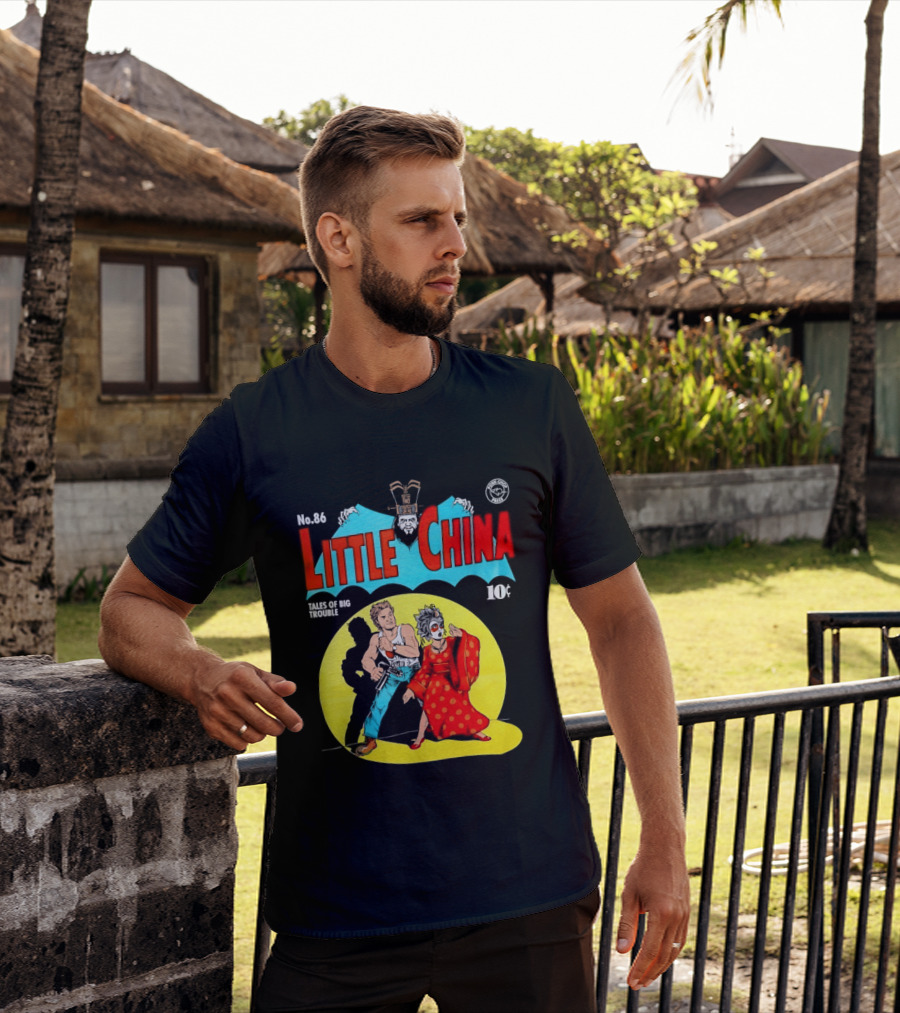 No 86 Little China Jack Burton Gracie Law David Lo Pan Tales Of Big Trouble T-Shirt