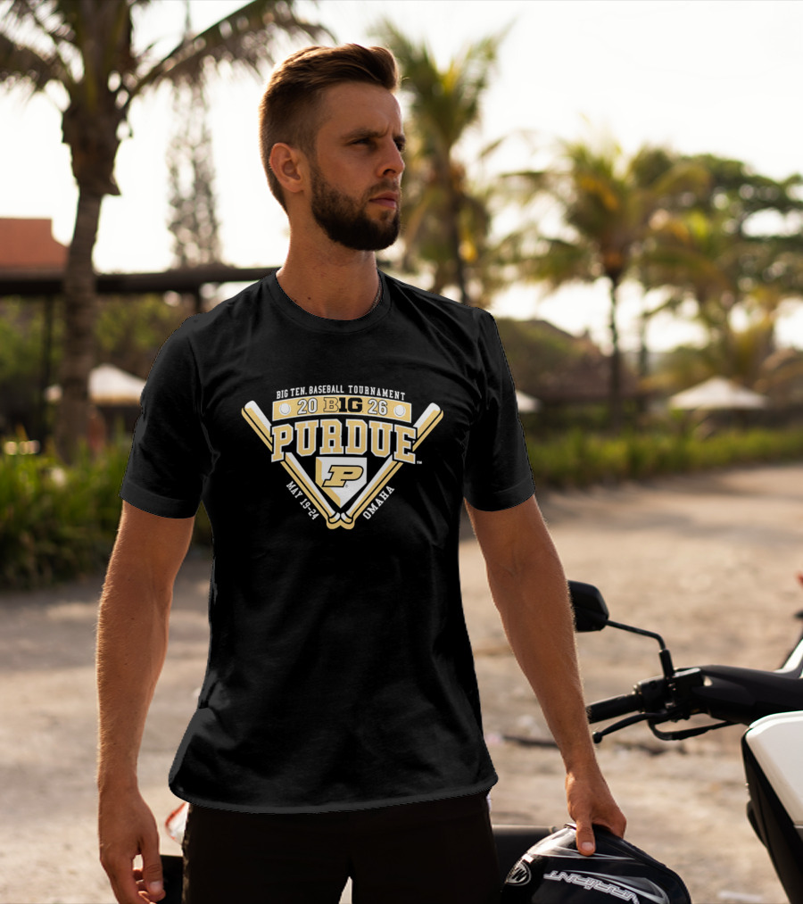 2026 Purdue Boilermakers Big Ten Baseball Tournament Omaha May 18 24 T-Shirt