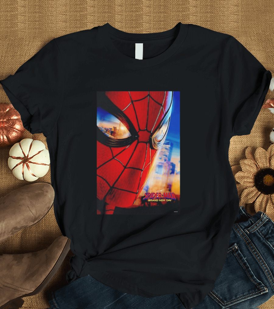 Spider Man Marvel Brand New Day Mask Studios T-Shirt