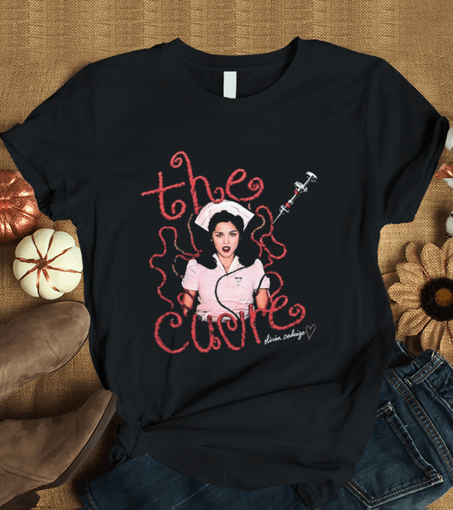 The Cure Mirian Damage Nurse Syringe Gothic Rock Vivian Santiago T-Shirt