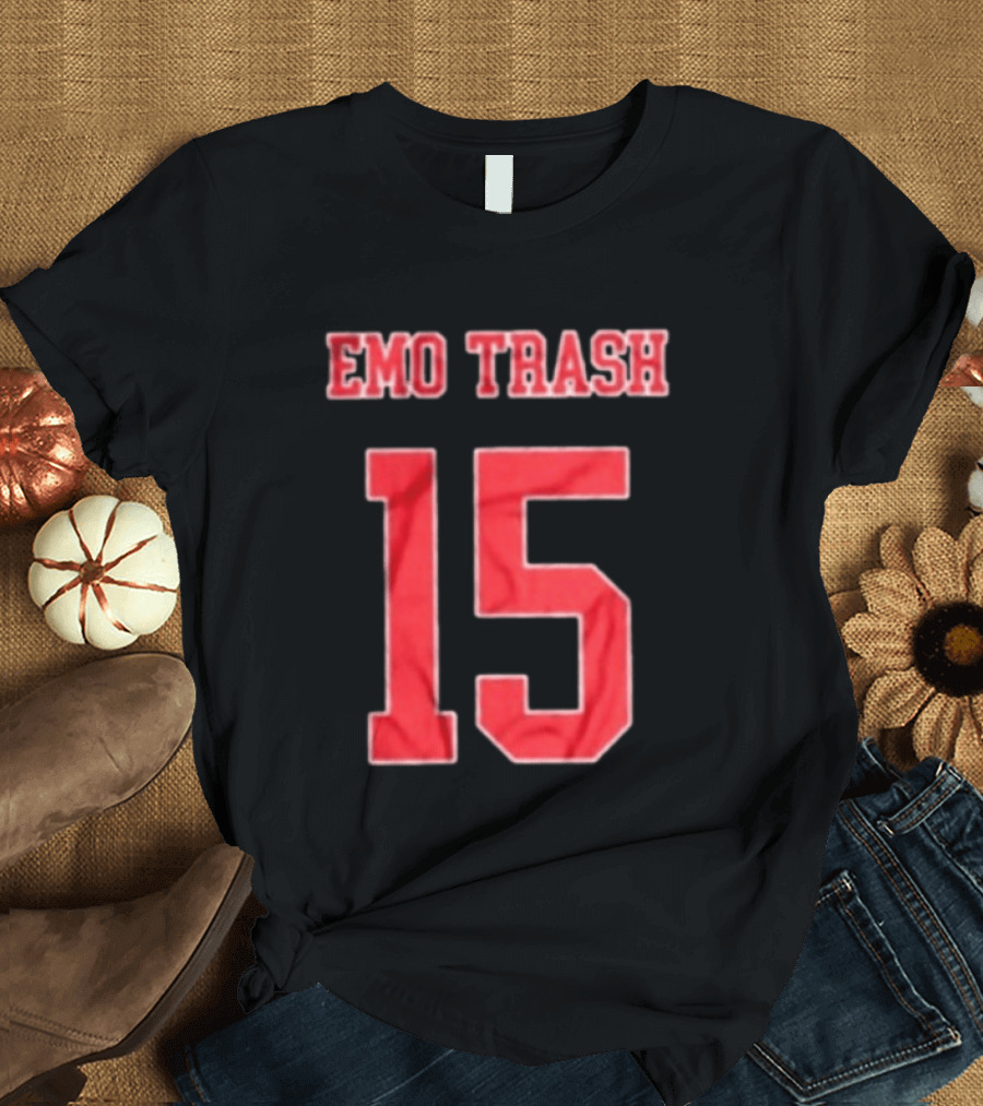EMO TRASH 15 Retro Sports T-Shirt
