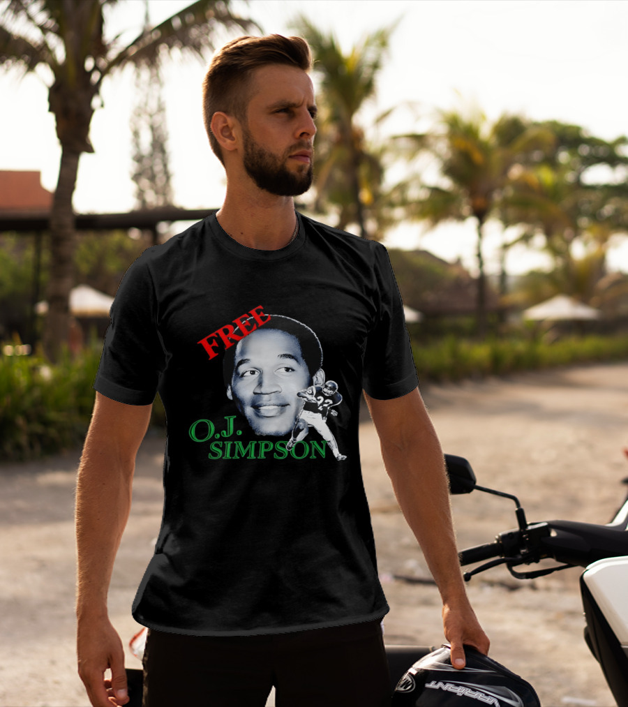 Free OJ Simpson 22 Football NFL Buffalo Team T-Shirt