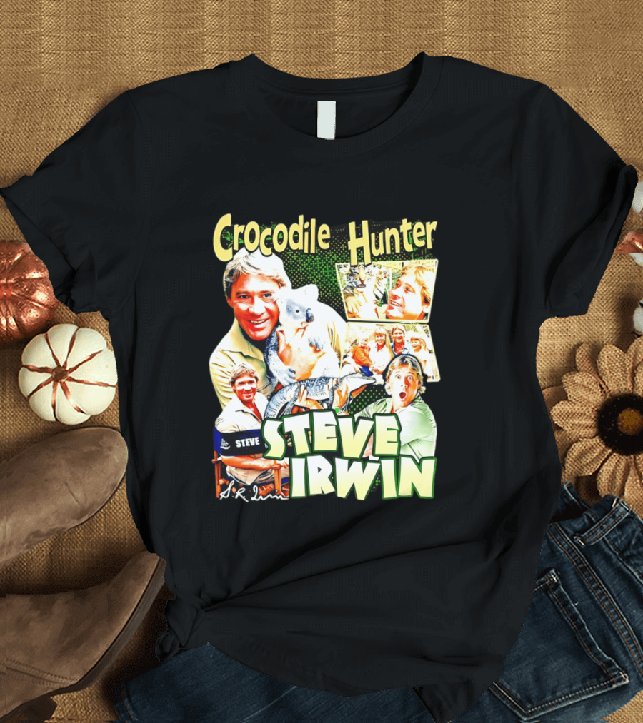 Crocodile Hunter Steve Irwin Wildlife Adventure T-Shirt