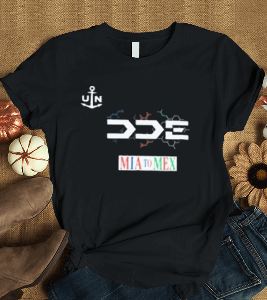 DDE Garage MIA To MEX Rally Life Is Too Short To Drive Boring Cars Anchor T-Shirt