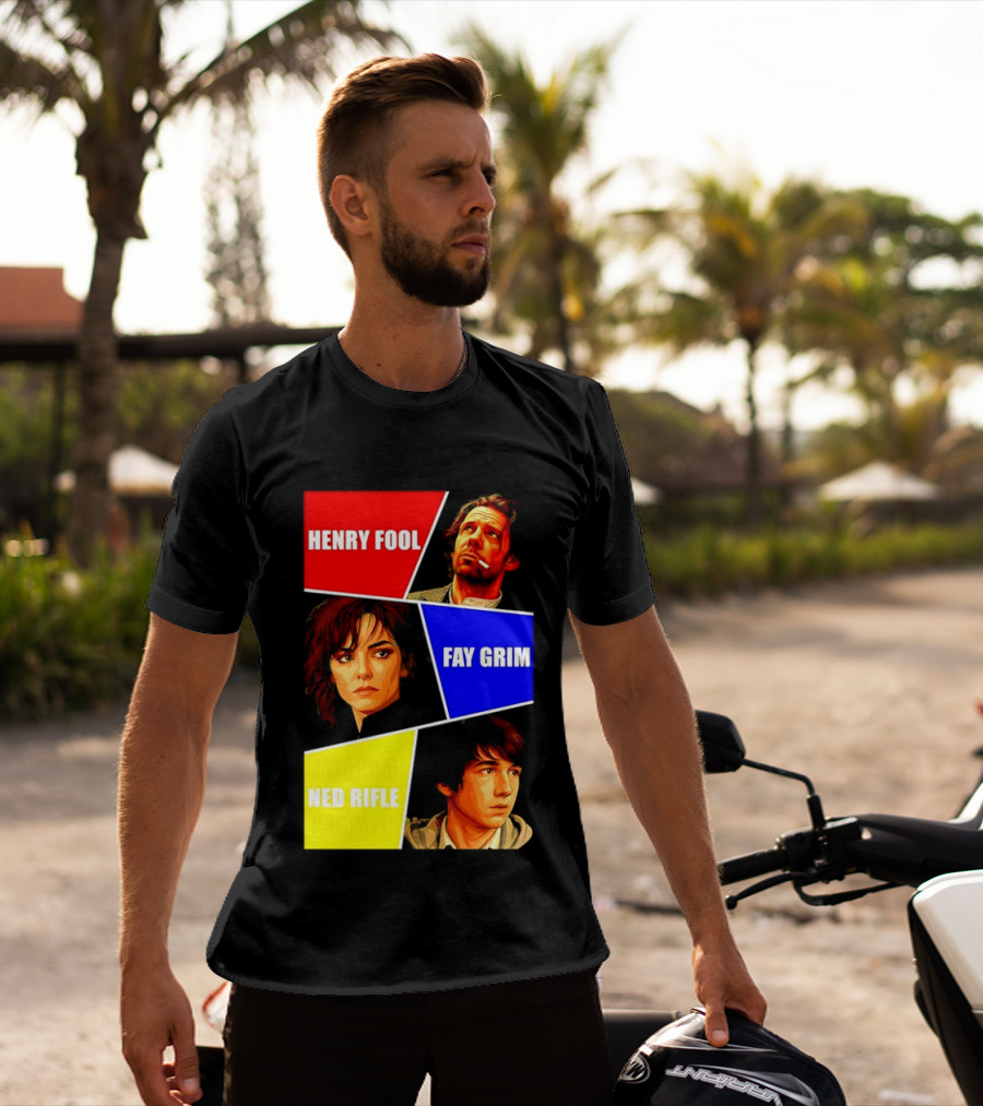Henry Fool Fay Grim Ned Rifle Trilogy Hal Hartley Series T-Shirt