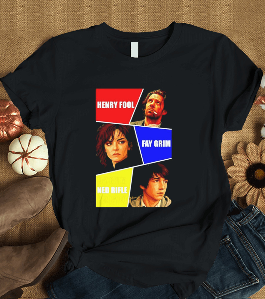 Henry Fool Fay Grim Ned Rifle Trilogy Hal Hartley Series T-Shirt