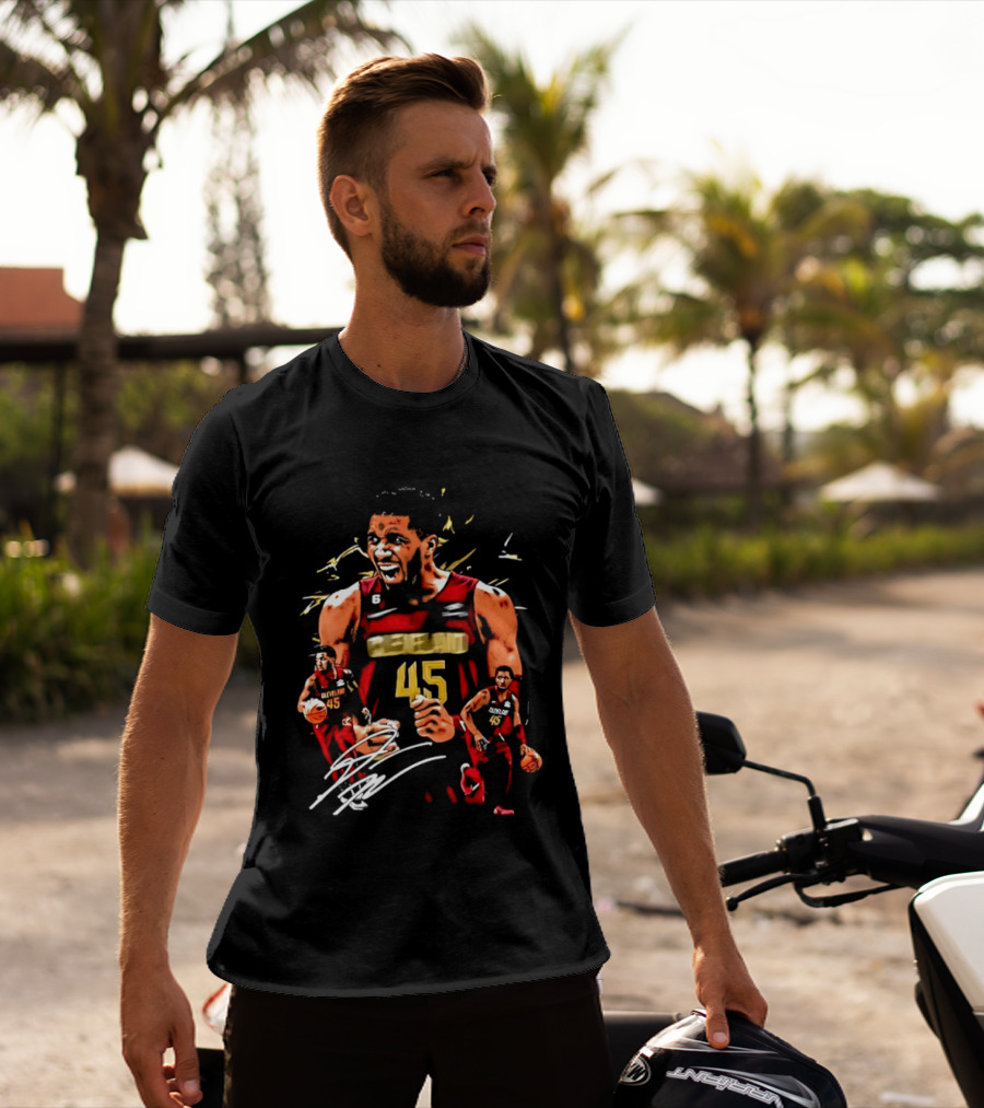 Donovan Mitchell Cleveland Cavaliers NBA Number 45 Player T-Shirt