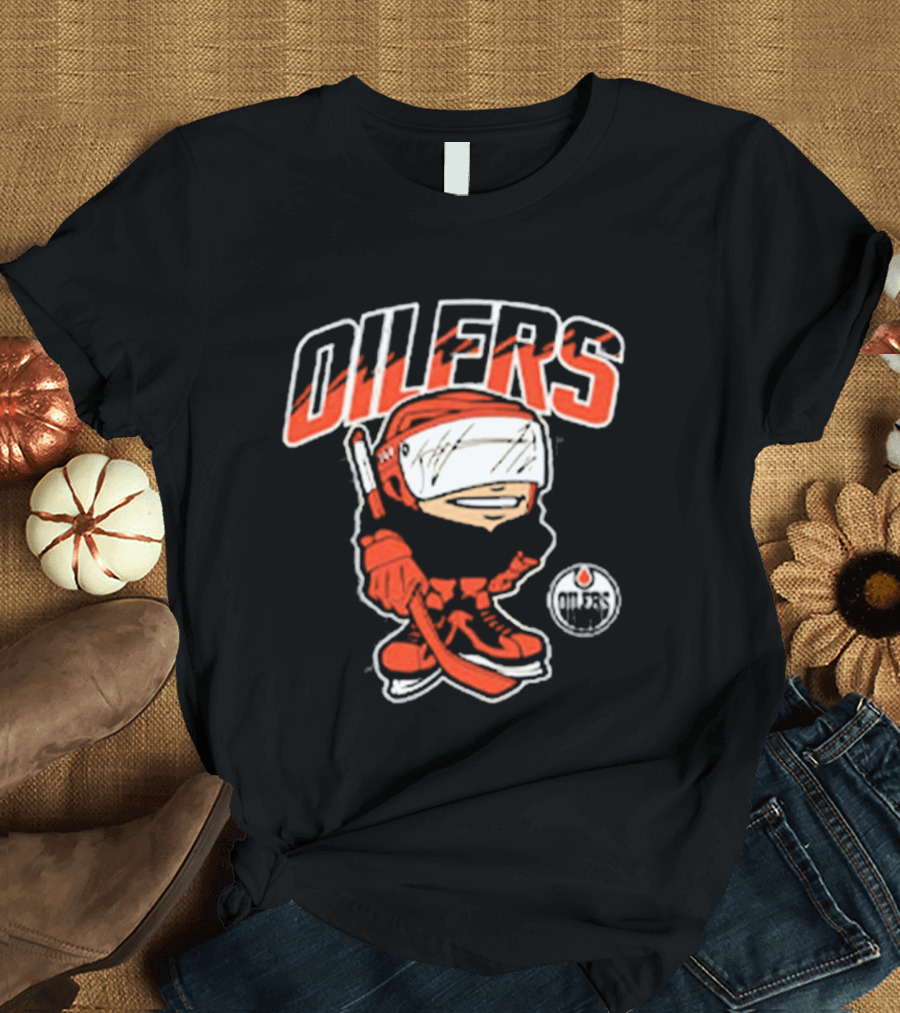 Edmonton Oilers Infant Tough Guy Hockey Player T-Shirt
