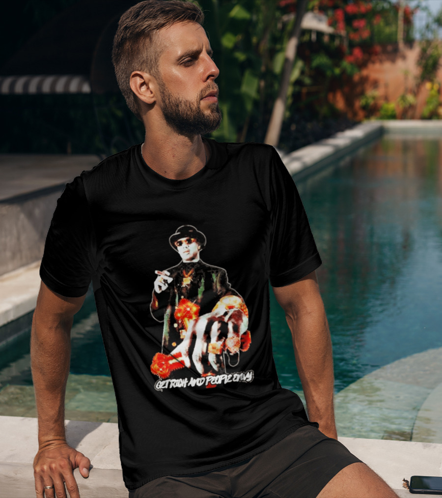 Master P Get Rich And People Envy Gold Rings Money Power T-Shirt