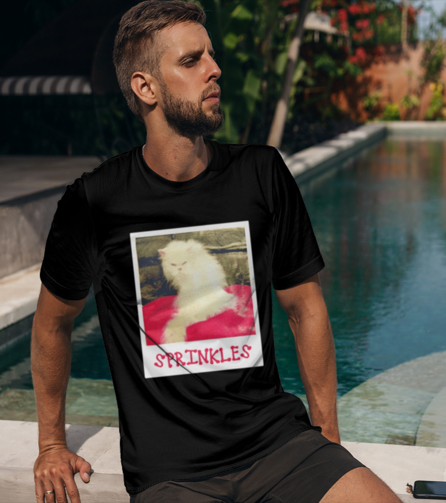 Sprinkles Polaroid Cat T-Shirt