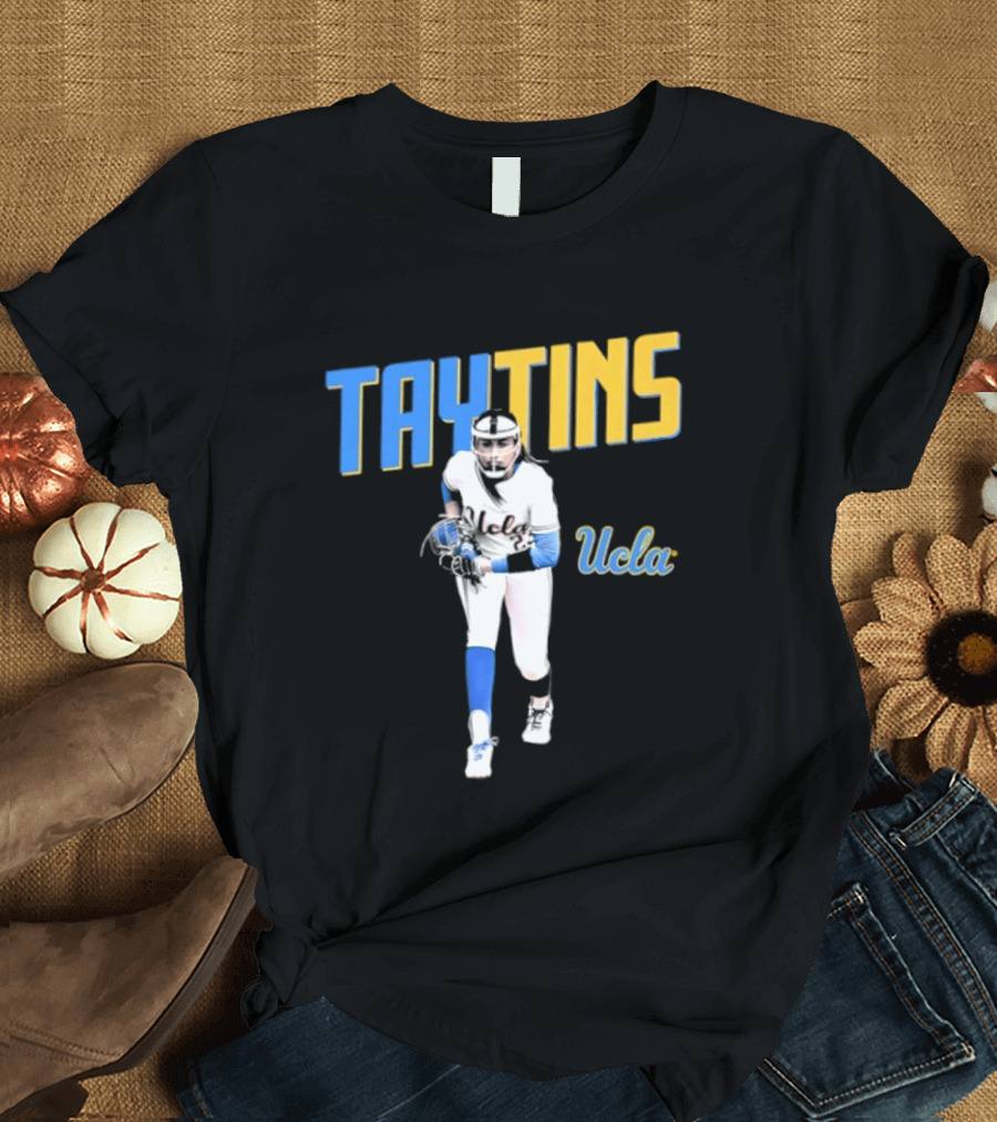 Taytins UCLA Bruins Softball Player T-Shirt