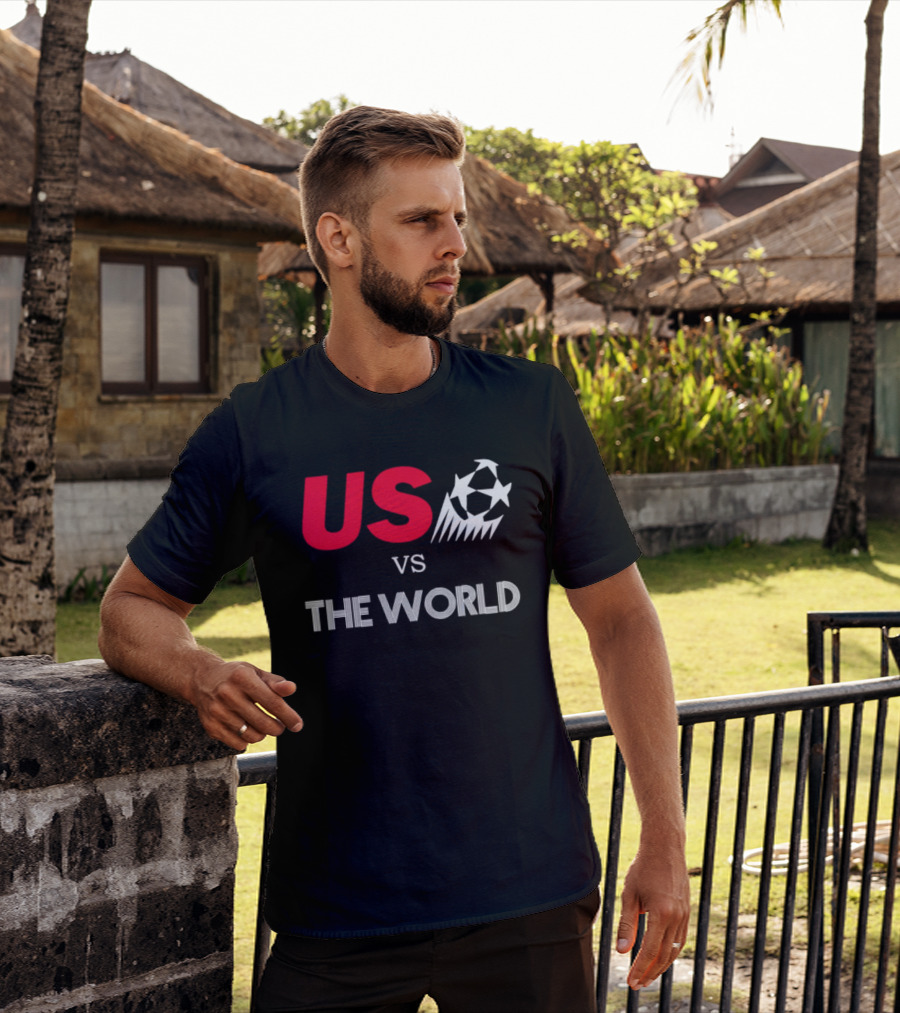 USA Vs The World Soccer 2026 Championship Matchup Fan Collection T-Shirt