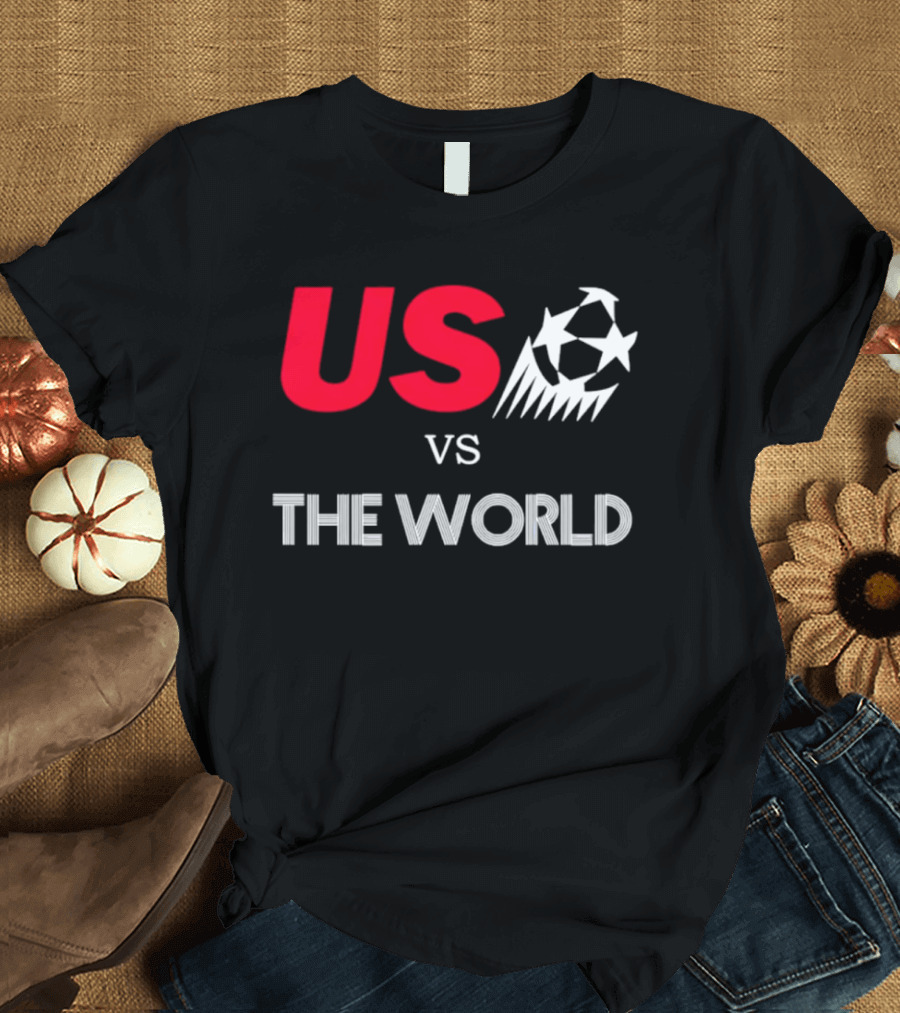 USA Vs The World Soccer 2026 Championship Matchup Fan Collection T-Shirt