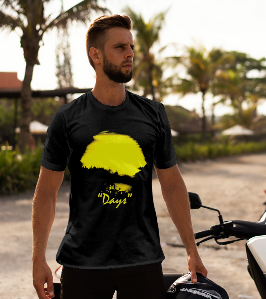 Welcome To Yellow "Days" Bright Sunshine Paintstroke T-Shirt