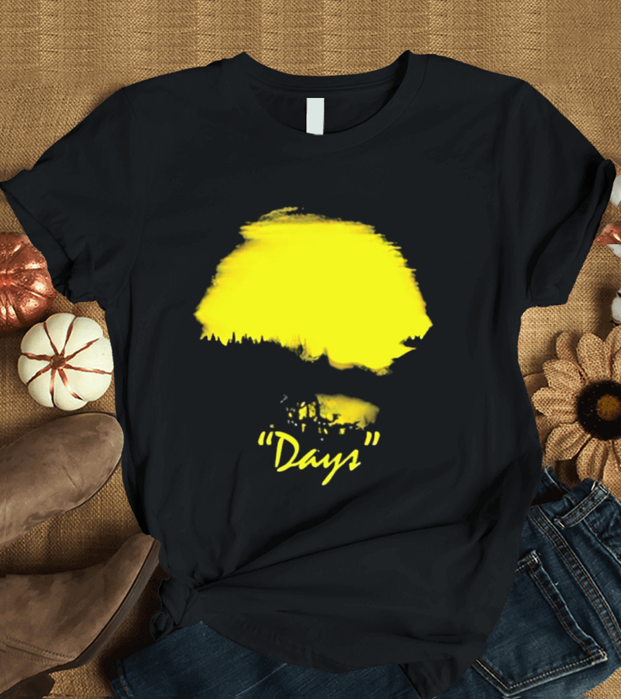 Welcome To Yellow "Days" Bright Sunshine Paintstroke T-Shirt