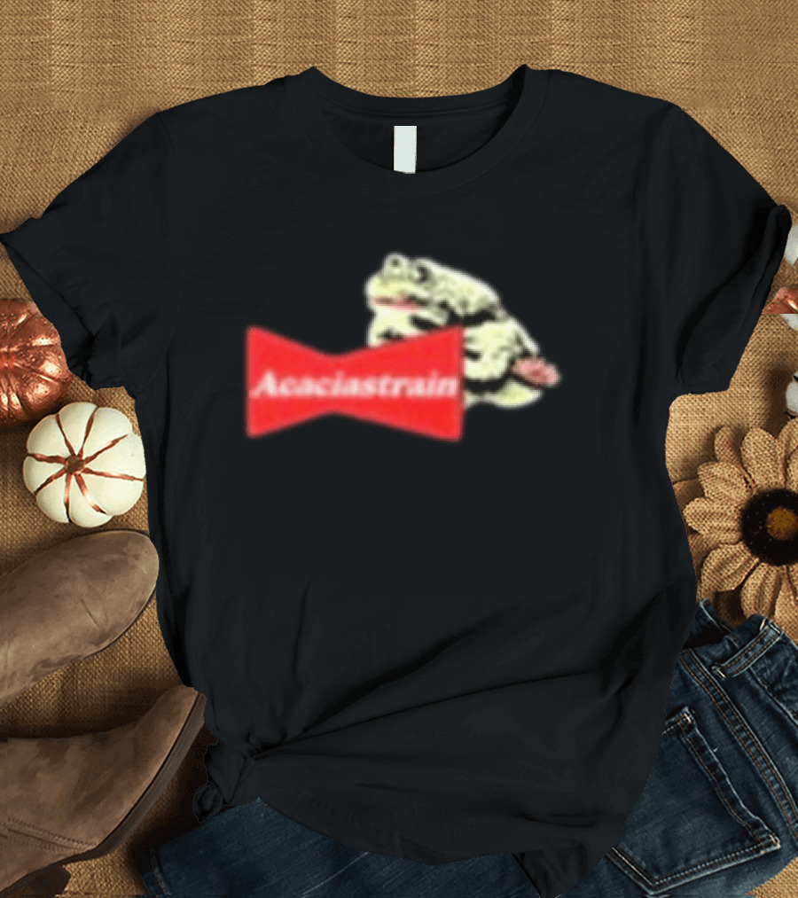 You Are Safe From God Here Acacia Strain Bud Frog T-Shirt