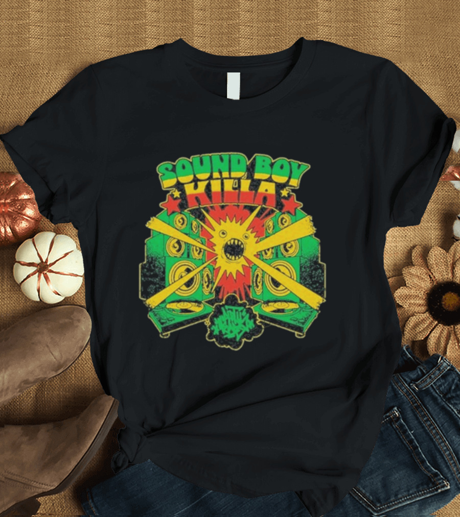 Dirty Heads Sound Boy Killa Vintage Reggae Speaker Blast T-Shirt