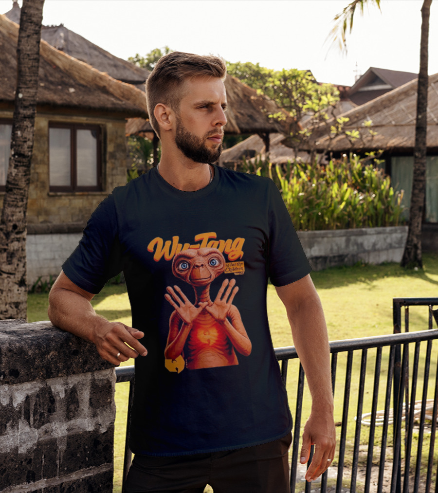 Wu Tang Is For The Children E.T. 1992 SIMPSON T-Shirt