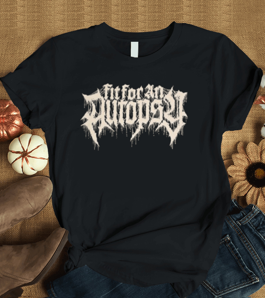 Fit For An Autopsy Chained To The Flesh Of A Sickening Earth Dripping T-Shirt