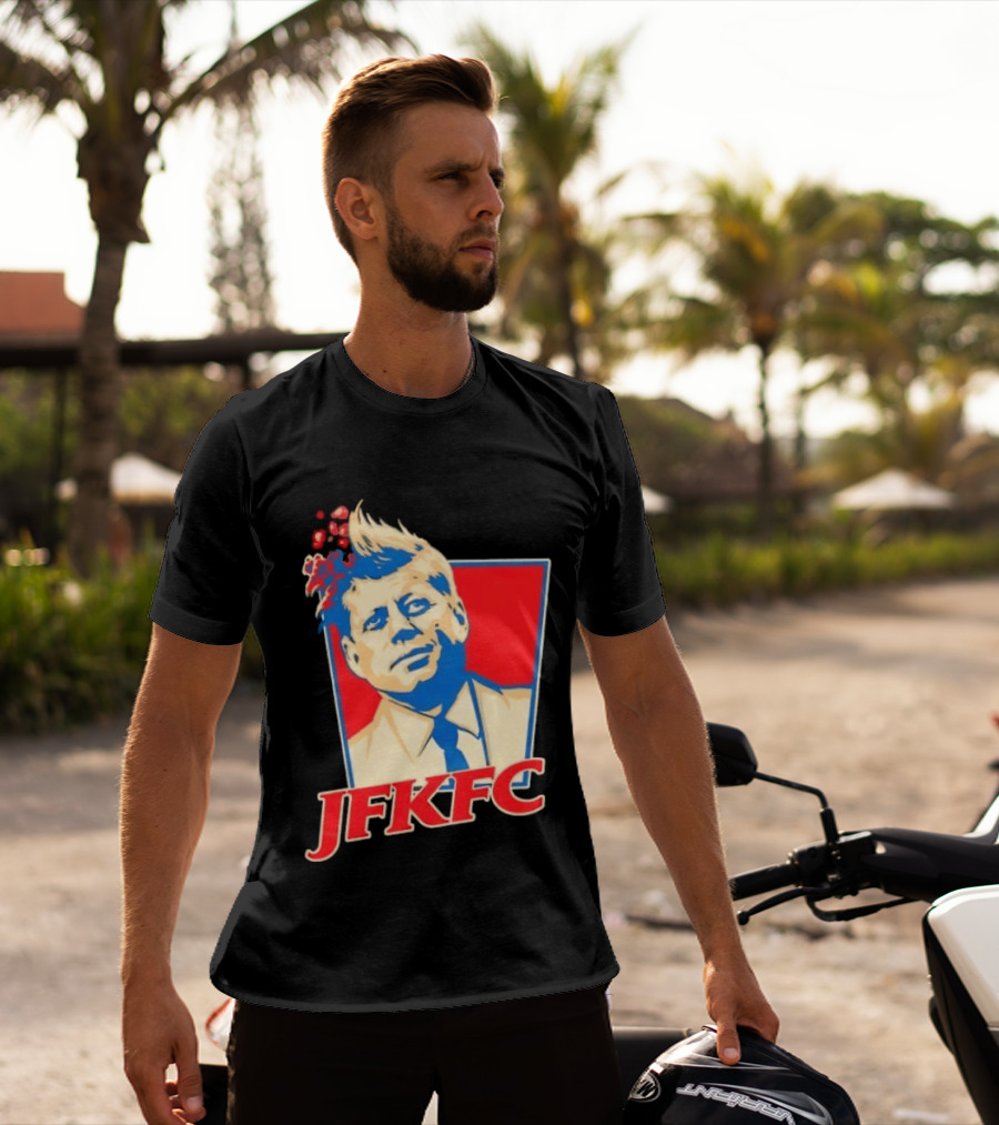 JFKFC John F. Kennedy KFC Mashup T-Shirt