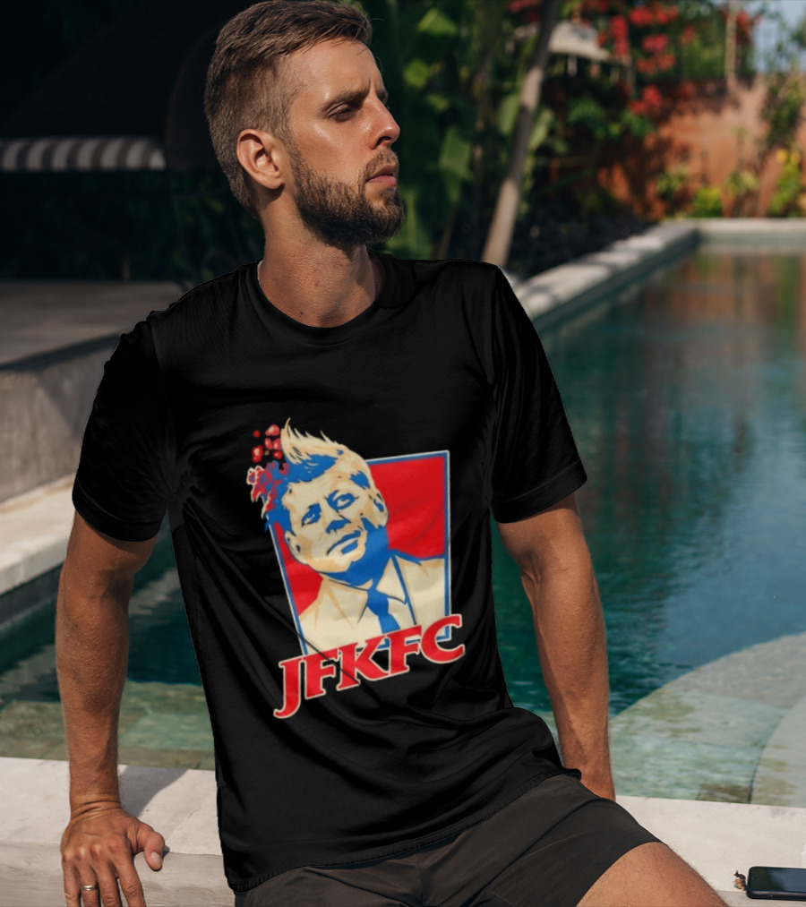 JFKFC John F. Kennedy KFC Mashup T-Shirt