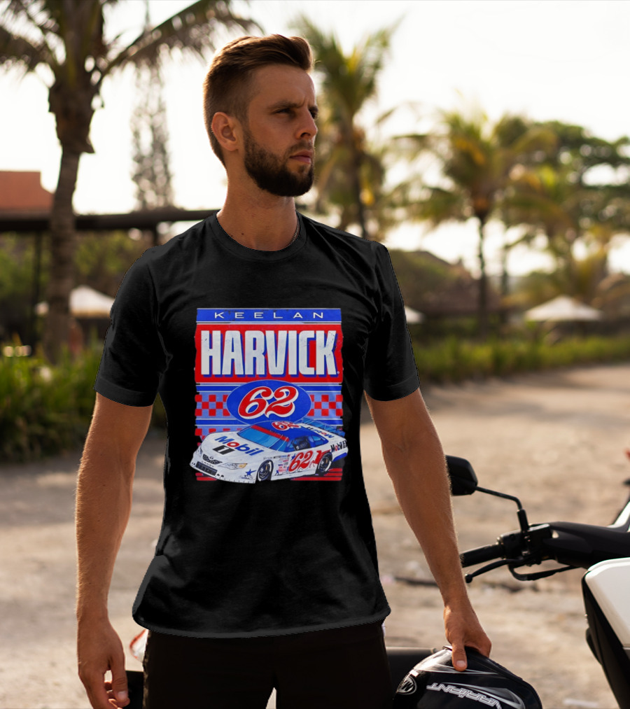 Keelan Harvick 62 Mobil 1 Toyota Camry NASCAR Racing T-Shirt