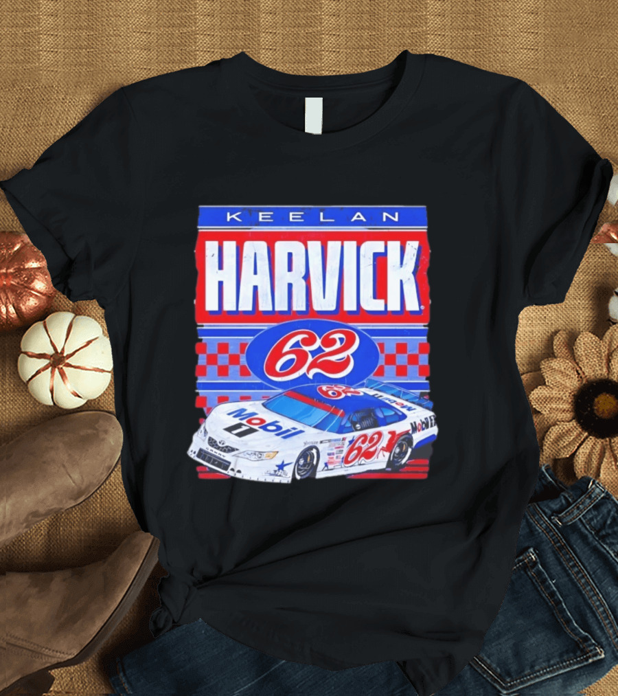 Keelan Harvick 62 Mobil 1 Toyota Camry NASCAR Racing T-Shirt