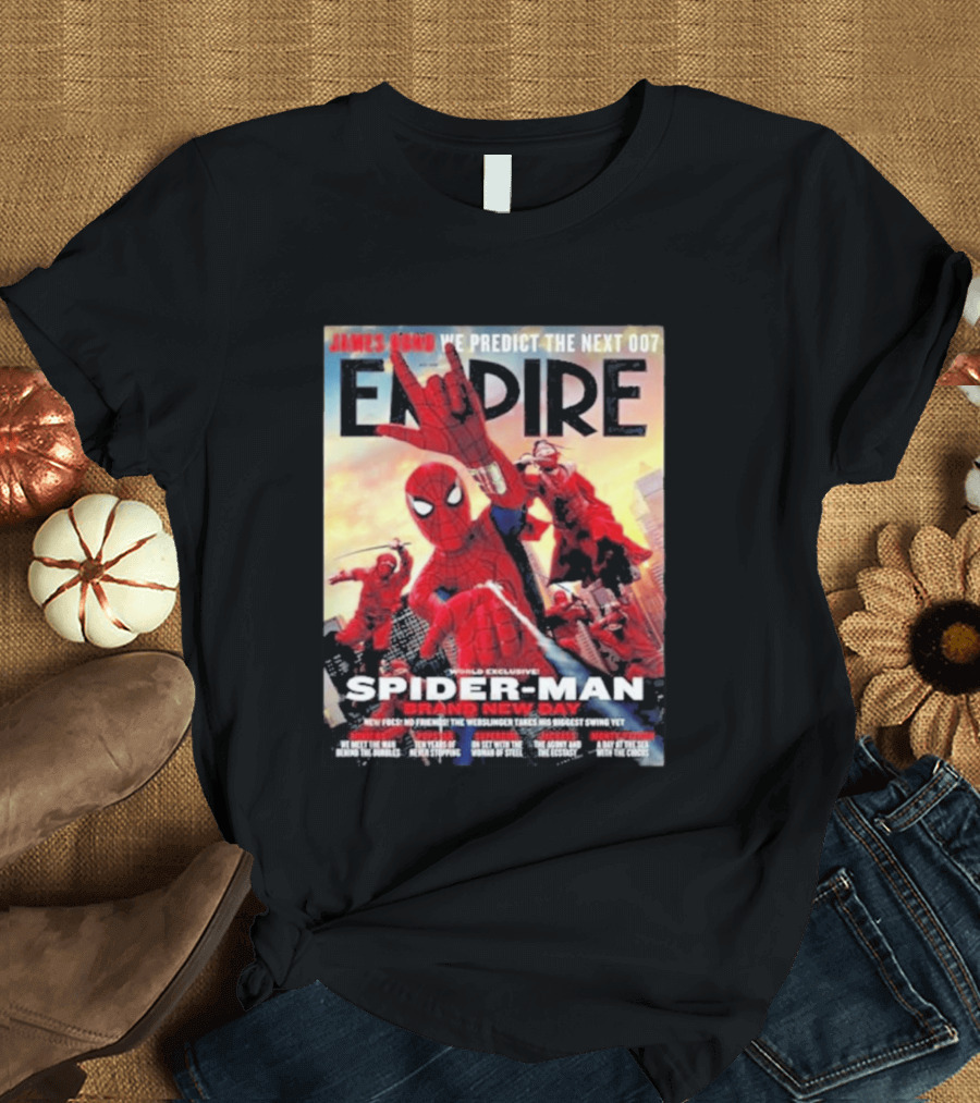 Empire Magazine Spider Man Brand New Day The Webslinger Takes His Biggest Swing Yet T-Shirt