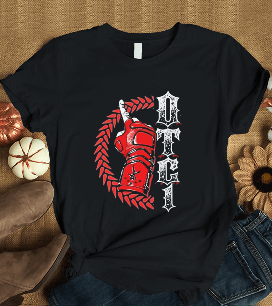 The Elite Bullet Club Pro Wrestling All Elite Wrestling AEW OTTC1 Red Glove T-Shirt