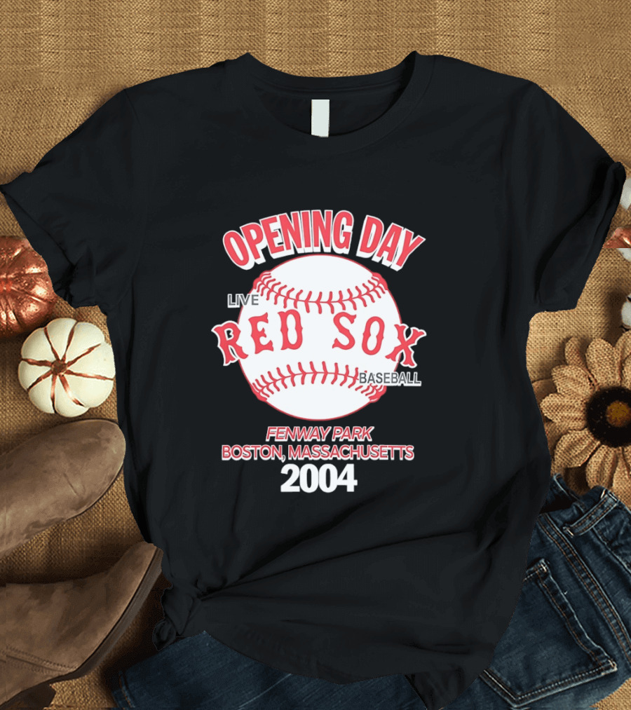 Opening Day Red Sox Fenway Park Boston Massachusetts 2004 T-Shirt