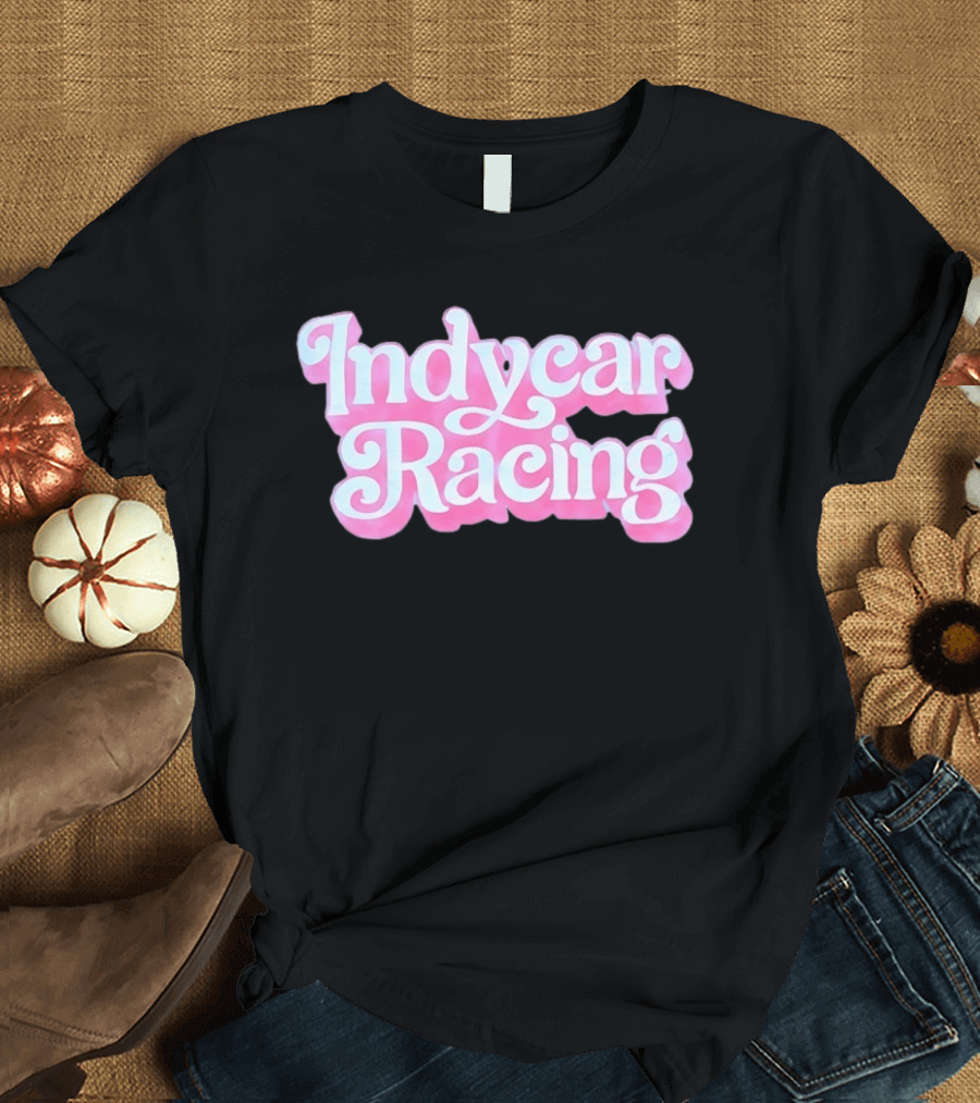 IndyCar Racing Barbie Pink T-Shirt
