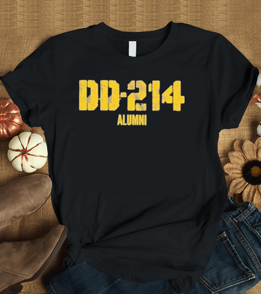 DD 214 Alumni US Military Veterans T-Shirt
