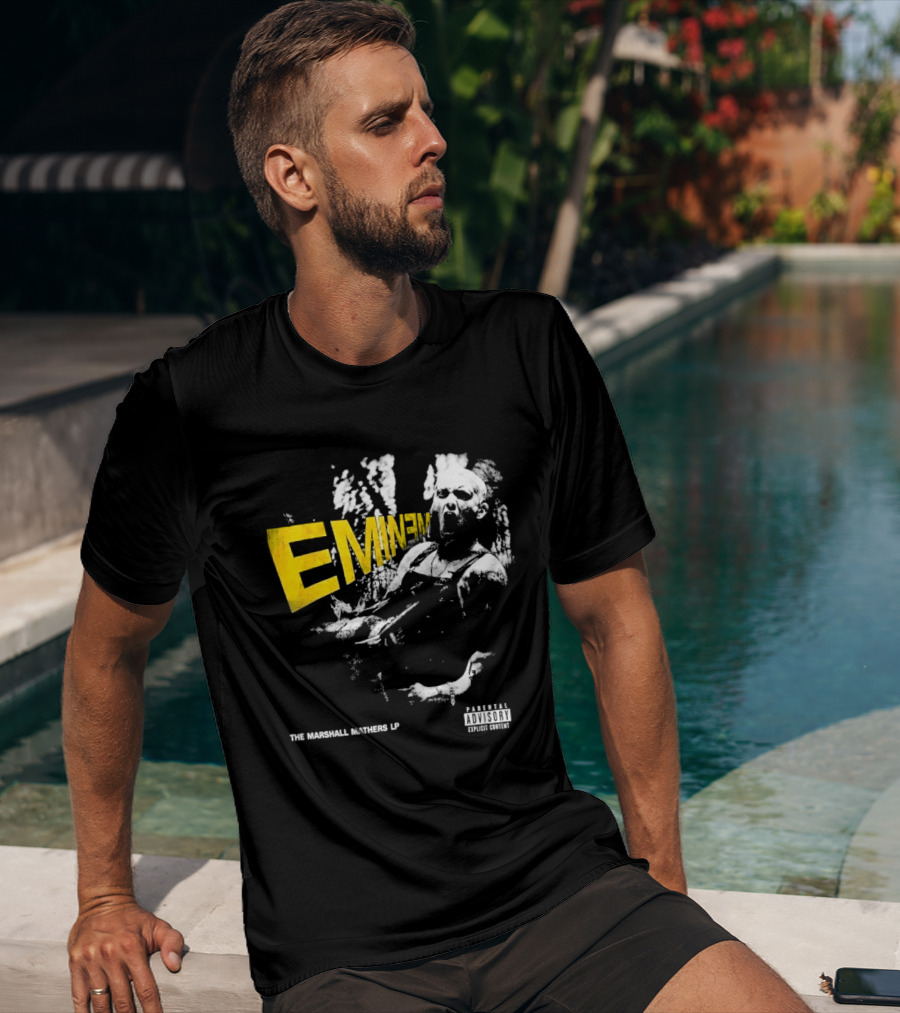 Dominik Szoboszlai Eminem The Marshall Mathers LP Parental Advisory T-Shirt