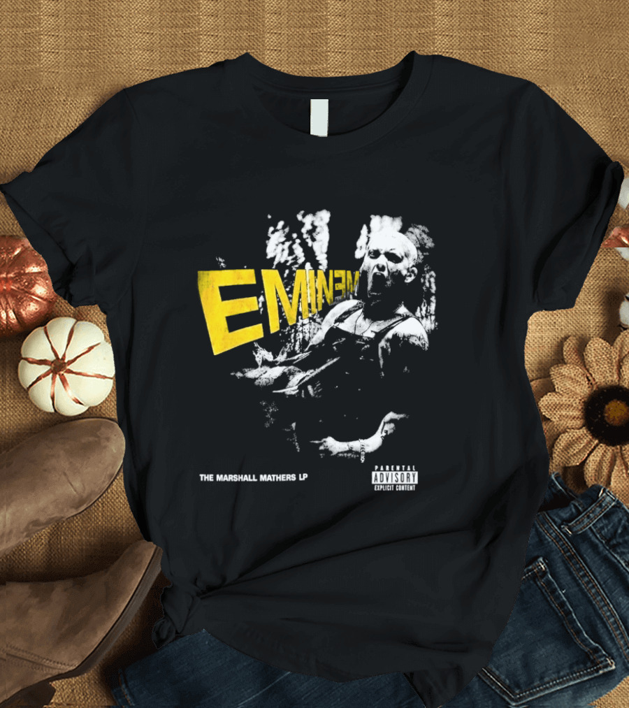 Dominik Szoboszlai Eminem The Marshall Mathers LP Parental Advisory T-Shirt