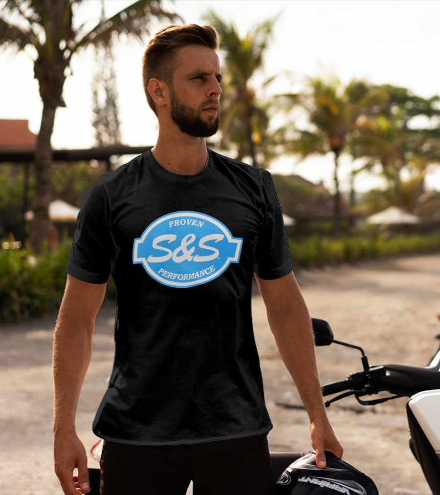 Proven S&S Performance Oval Blue T-Shirt