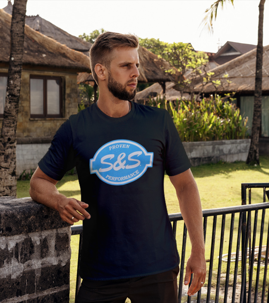 Proven S&S Performance Oval Blue T-Shirt
