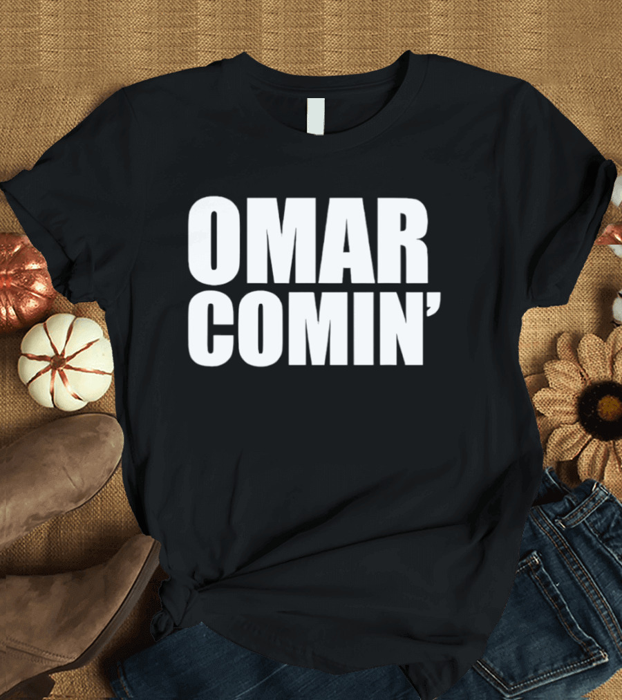 Omar Comin The Wire HBO Baltimore David Simon Michael K Williams USA T-Shirt