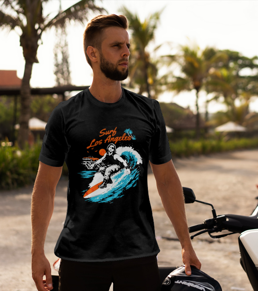 Surf Los Angeles Snake Plissken Escape From New York T-Shirt
