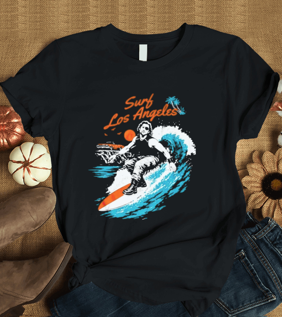 Surf Los Angeles Snake Plissken Escape From New York T-Shirt