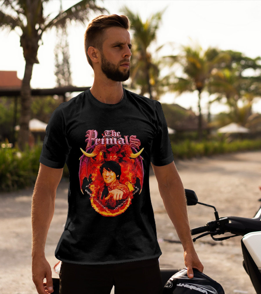 The Primals Naoki Yoshida Yoshi P Final Fantasy XIV Eorzea Square Enix Flame T-Shirt