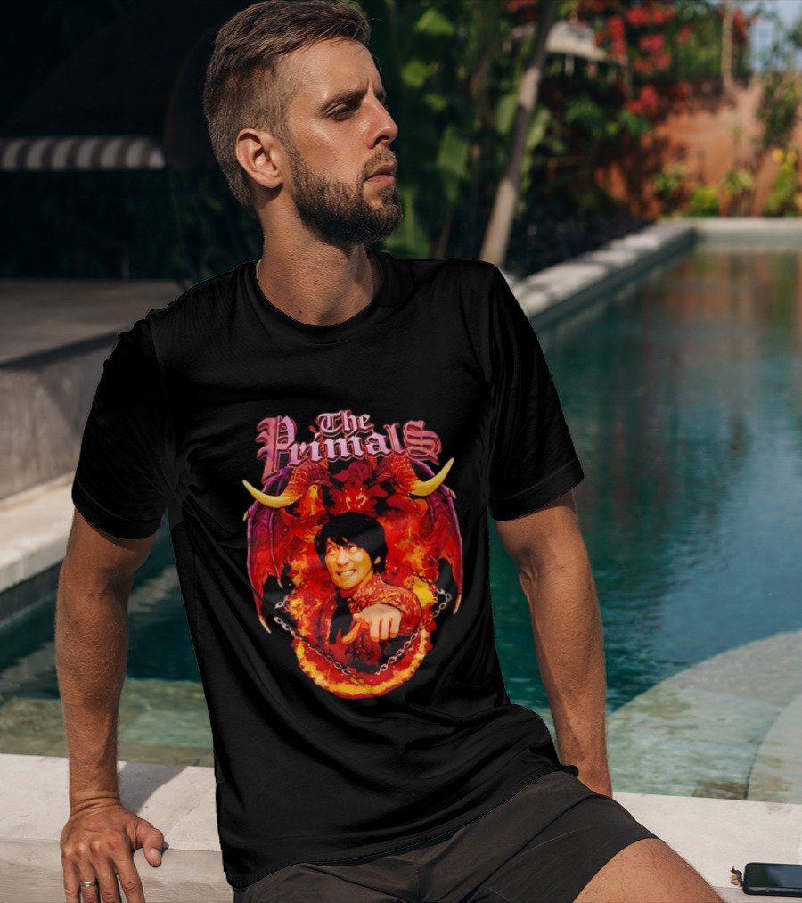 The Primals Naoki Yoshida Yoshi P Final Fantasy XIV Eorzea Square Enix Flame T-Shirt