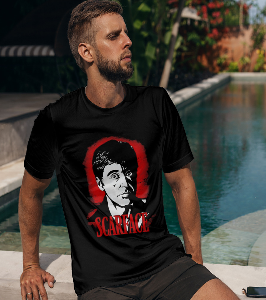 Al Pacino Scarface Tony Montana Brian De Palma Oliver Stone Universal Pictures Miami Florida T-Shirt