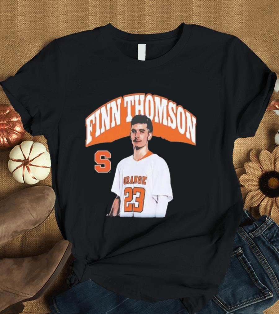 Syracuse Orange Lacrosse Finn Thomson Number 23 T-Shirt
