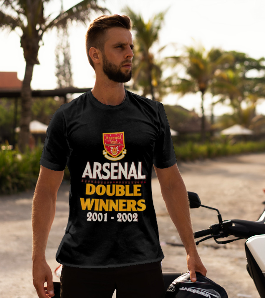 Arsenal Double Winners 2001 2002 T-Shirt