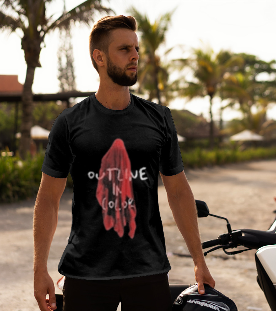 Outline In Color Coast Is Clear Ghost T-Shirt
