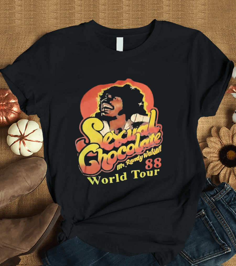Sexual Chocolate Mr Randy Watson 88 World Tour Eddie Murphy Coming To America T-Shirt