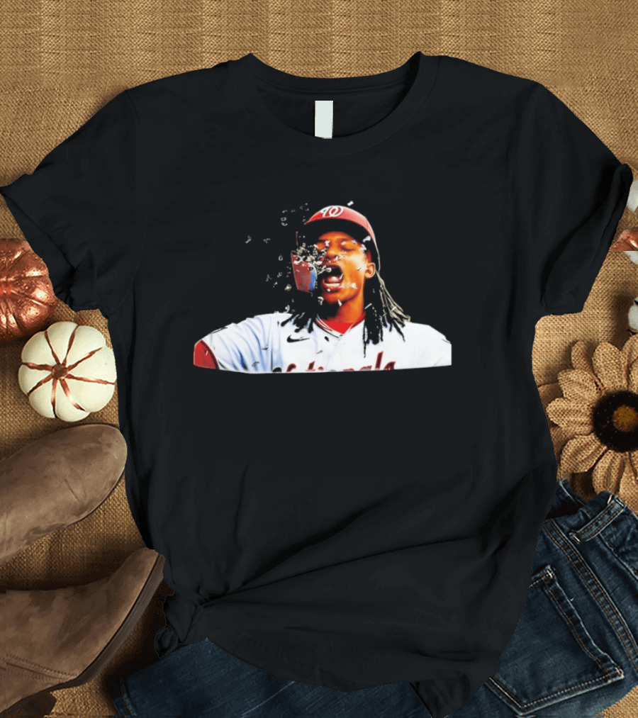 Jacob Young CJ Abrams Washington Nationals Baseball Player T-Shirt