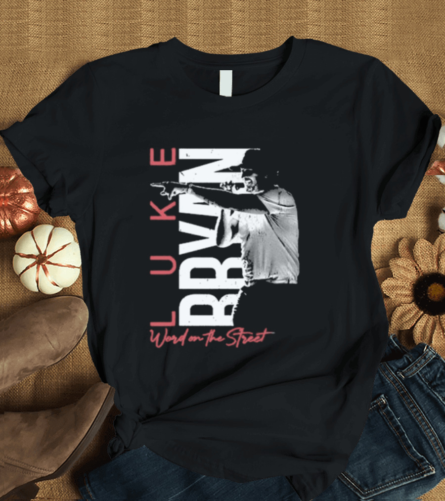 Luke Bryan Word On The Street Tour Merchandise T-Shirt